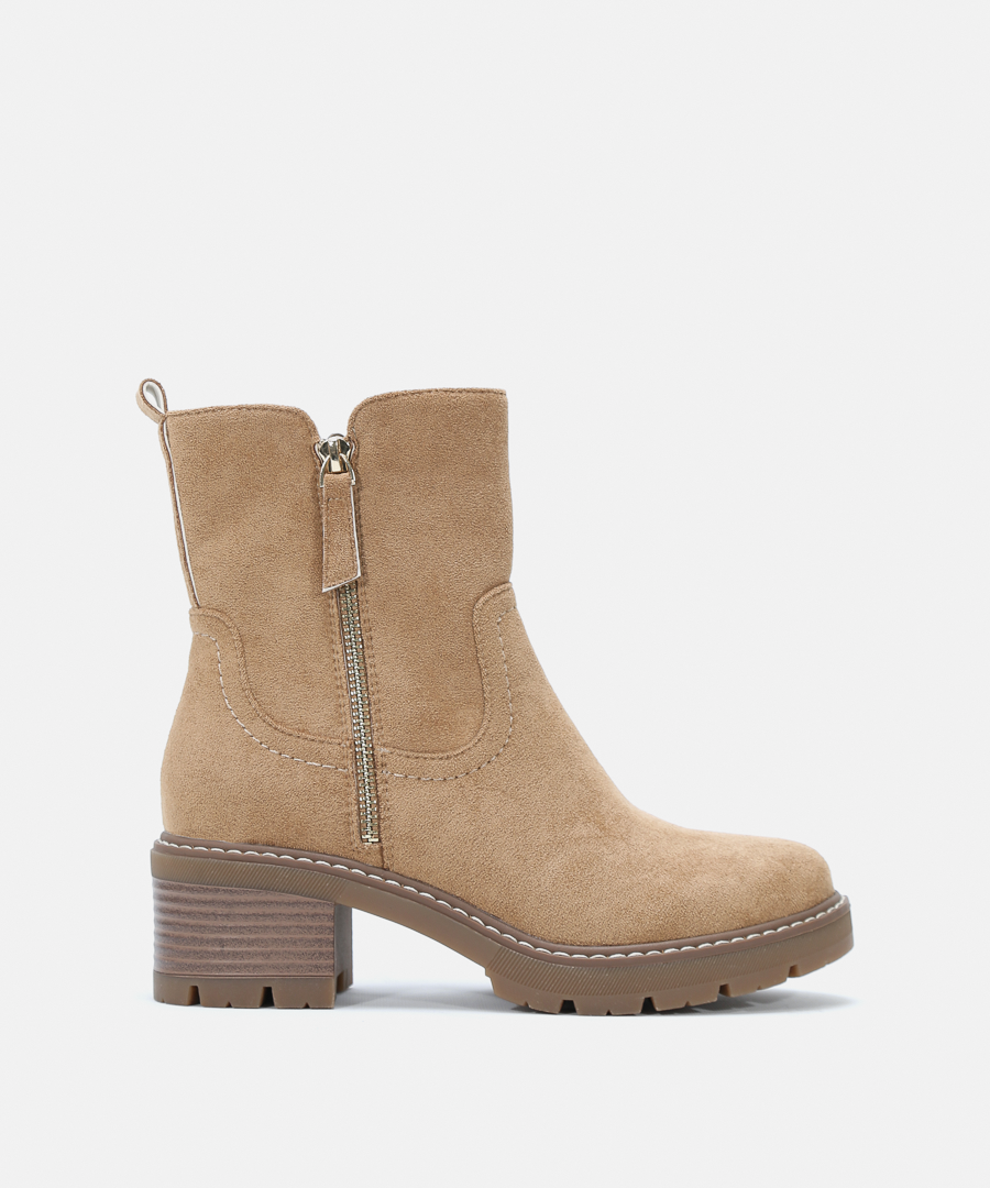 Botines cremallera externa image number null